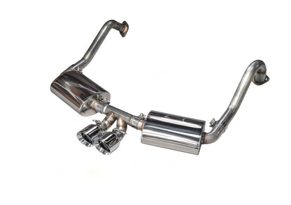 AWE Tuning Porsche 981 Performance Exhaust System - w/Chrome Silver Tips AWE Tuning