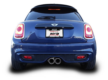 Borla 14-15 Mini Cooper S F56 2.0L Turbo AT/MT FWD 2DR 2.5in Touring Rear Section Exhaust 4in Tips Borla