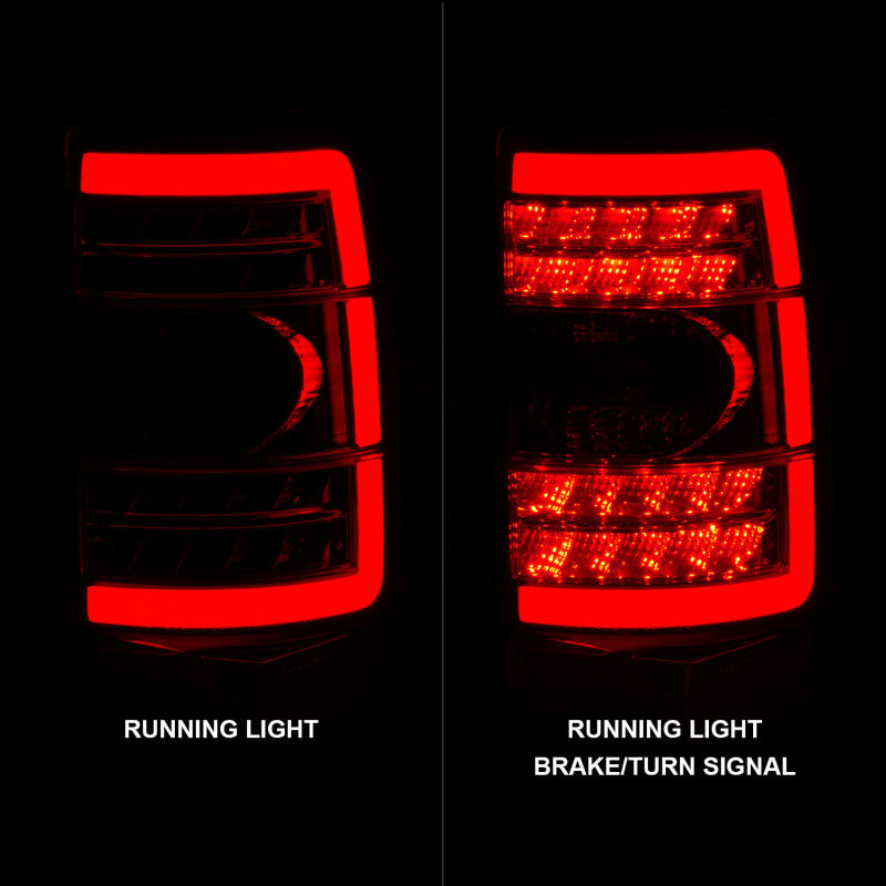 ANZO 2000-2006 Chevrolet Tahoe LED Tail Lights w/ Red Lens Chrome Housing ANZO