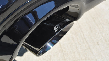 Corsa 15-16 Jeep Grand Cherokee Black 2.5in Dual Rear Exit Cat-Back Exhaust - eliteracefab.com