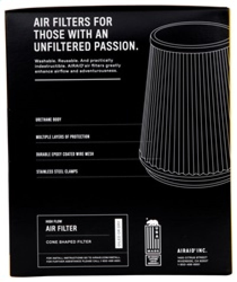 Airaid Universal Air Filter - Cone 6 x 7-1/4 x 5 x 7 - eliteracefab.com