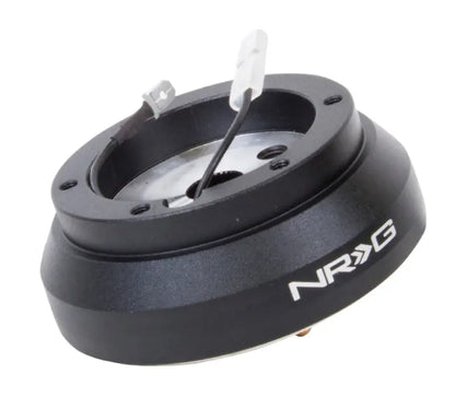 NRG Short Steering Wheel Adaptor Hub Black Nissan 240 | Nissan Skyline - eliteracefab.com