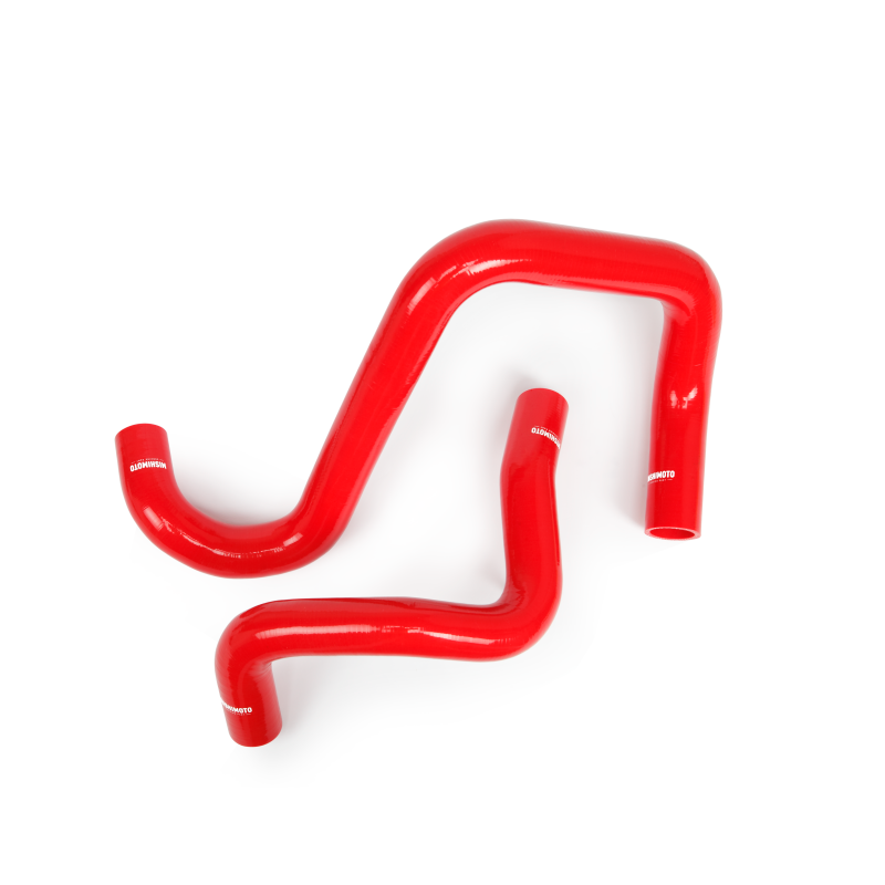 Mishimoto 2012+ Jeep Wrangler 6cyl Red Silicone Hose Kit - eliteracefab.com