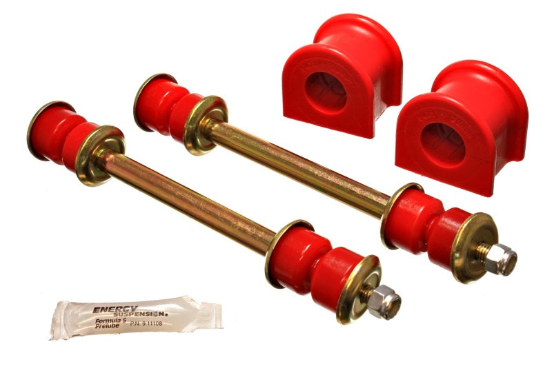 Energy Suspension 98-10 Mazda B-Series 4WD 29mm Red Front Sway Bar Bushing Set - eliteracefab.com