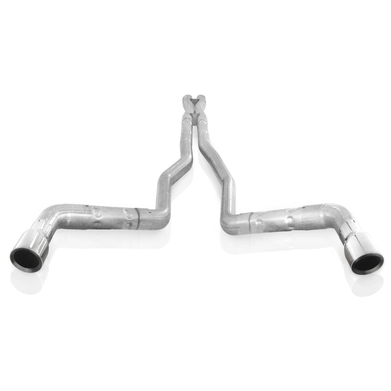 Stainless Works 10-15 Camaro 6.2L 3in Dual Chambered Catback System X-Pipe Performance Connect Stainless Works