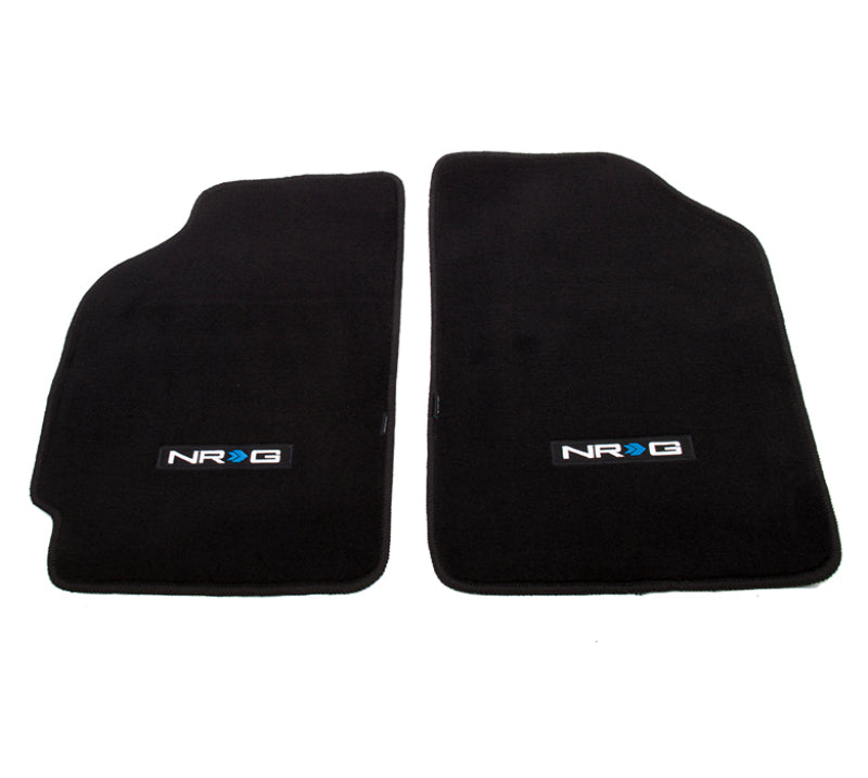 NRG Floor Mats - 88-91 Honda Civic CRX (NRG Logo) - 2pc. - FMR-110NRG