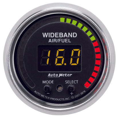 Autometer GS 52mm AFR or LAMBDA Digital Wideband Air/Fuel Ratio PRO Wideband A/F Kit 3878