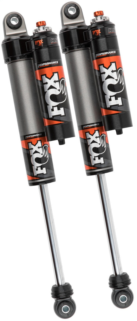 Fox 20-Up GM 2500/3500 Performance Elite Series 2.5 Rear Adjustable Shocks 0-1in Lift - eliteracefab.com