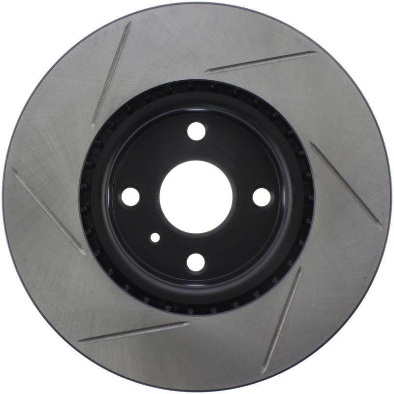 StopTech 16-18 Mazda Miata MX-5 Sport Slotted Front Left Rotor - eliteracefab.com