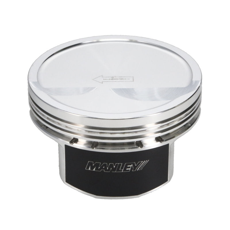 Manley Small Block Chevy LS Series 4.005in Bore 1.115in CD 10cc Dish Platinum Series Pistons - E/D