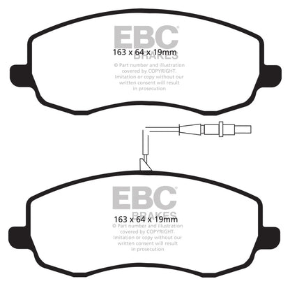 EBC BlueStuff Brake Pads - DP5062NDX EBC