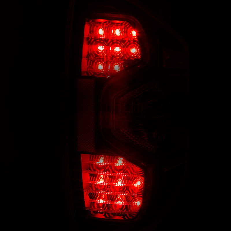 ANZO USA Toyota Tundra Led Taillights Black; 2014-2019 - eliteracefab.com