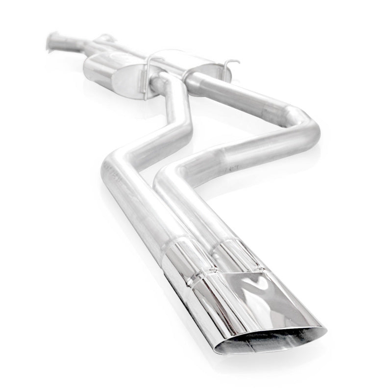 Stainless Works 2004 GTO 3in Catback Chambered Mufflers X-Pipe Slash Cut Tips Stainless Works