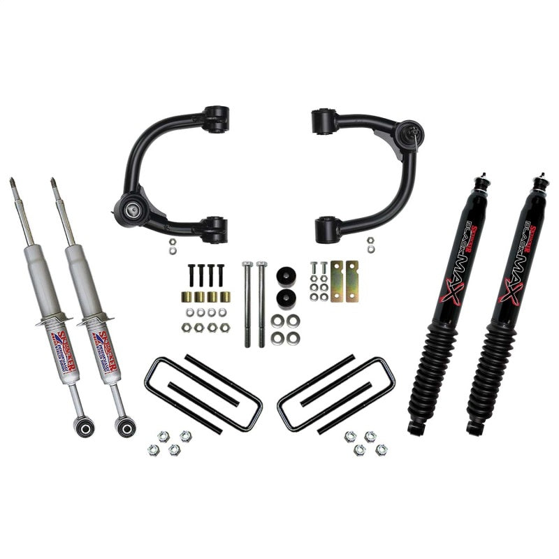 Skyjacker Suspension 16-22 Toyota Tacoma 3in Lift Kit Component Box w/ Black Max 8500 Shocks