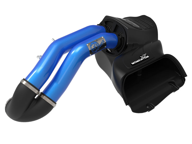 aFe Momentum XP Cold Air Intake System w/ Pro 5R Media Blue 15-19 Ford F-150 V8-5.0L - eliteracefab.com