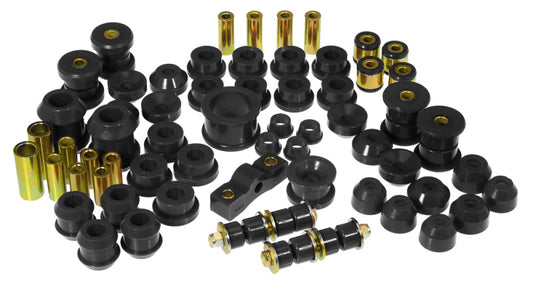 Prothane Total Vehicle Suspension Bushing Kit for 1994–2001 Acura Integra w/o Rear Upper C-Arm bushings, Black – 8-2005-BL