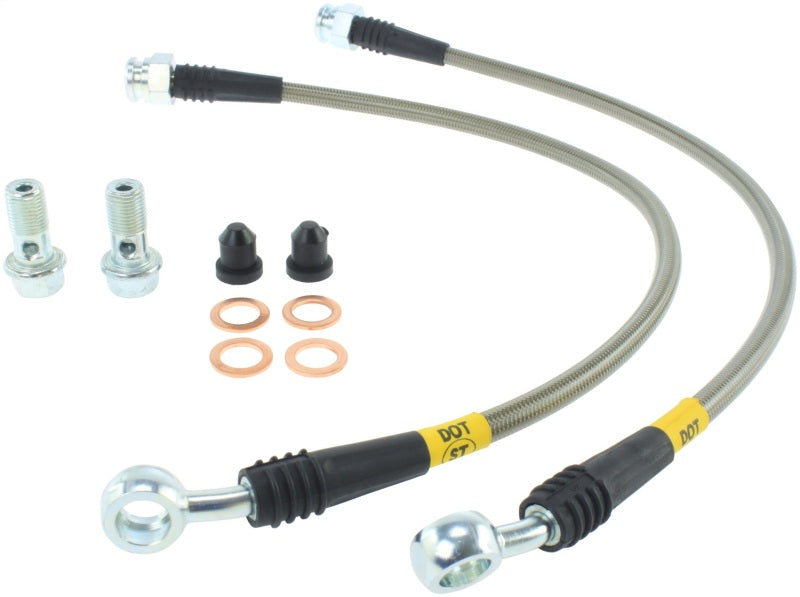 StopTech Stainless Steel Rear Brake lines for Mazda 93-95 RX-7 - eliteracefab.com