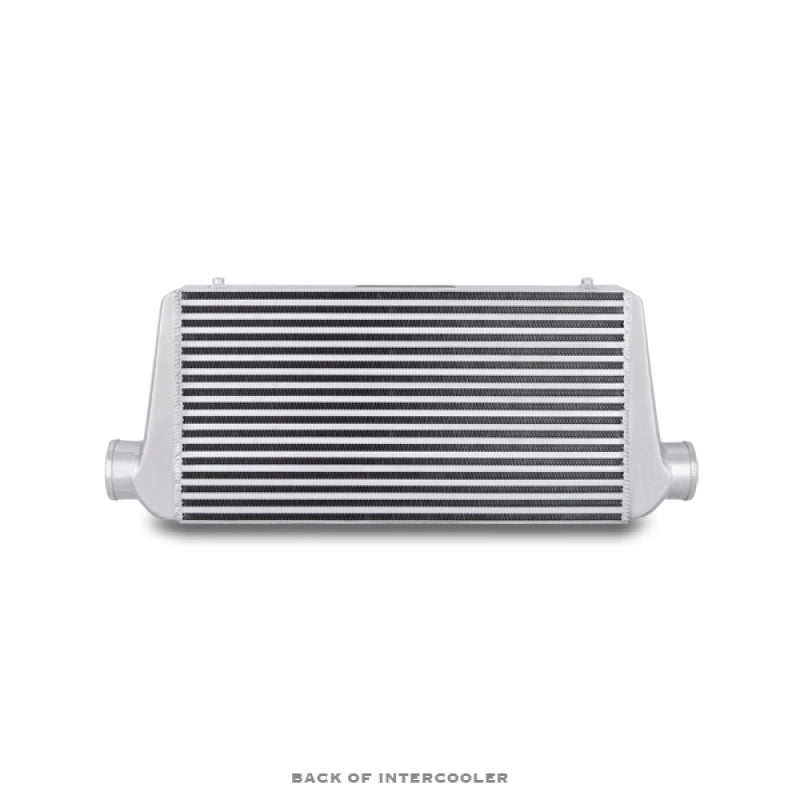 Mishimoto Universal Silver R Line Intercooler Overall Size: 31x12x4 Core Size: 24x12x4 Inlet / Outle - eliteracefab.com
