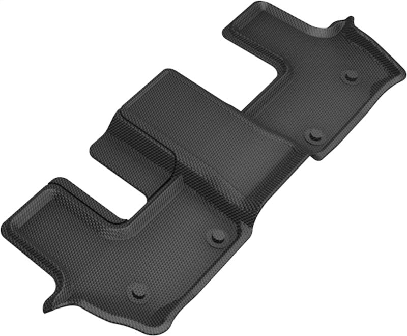 3D MAXpider L1MB13031509 20-21 Mercedes-Benz GLS-Class Kagu 3rd Row Floormats - Black 3D MAXpider