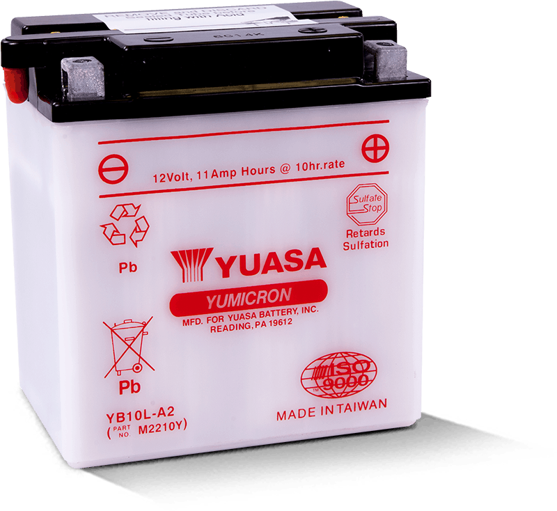 Yuasa YB10L-A2 Yumicron 12 Volt Battery Yuasa Battery