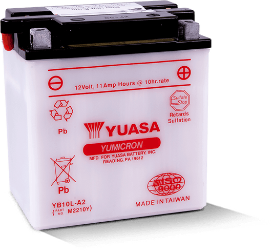 Yuasa YB10L-A2 Yumicron 12 Volt Battery Yuasa Battery