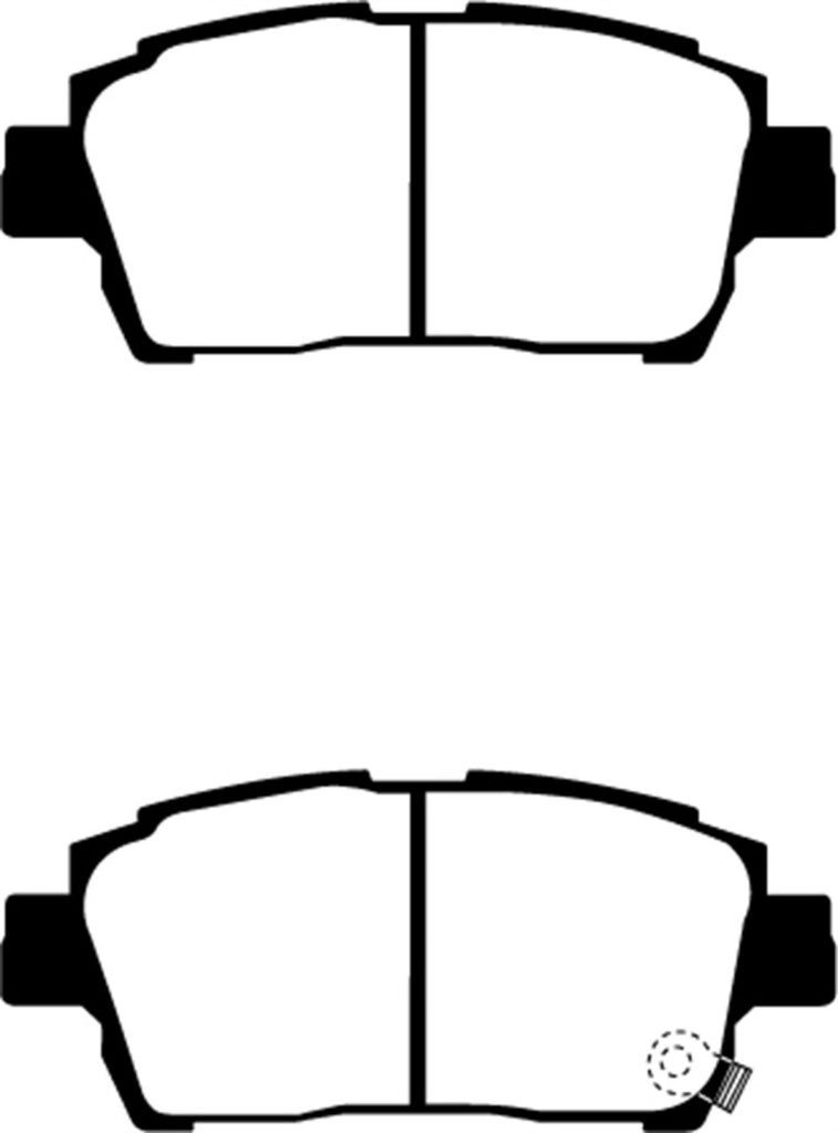 EBC GreenStuff Front Brake Pads - DP21459