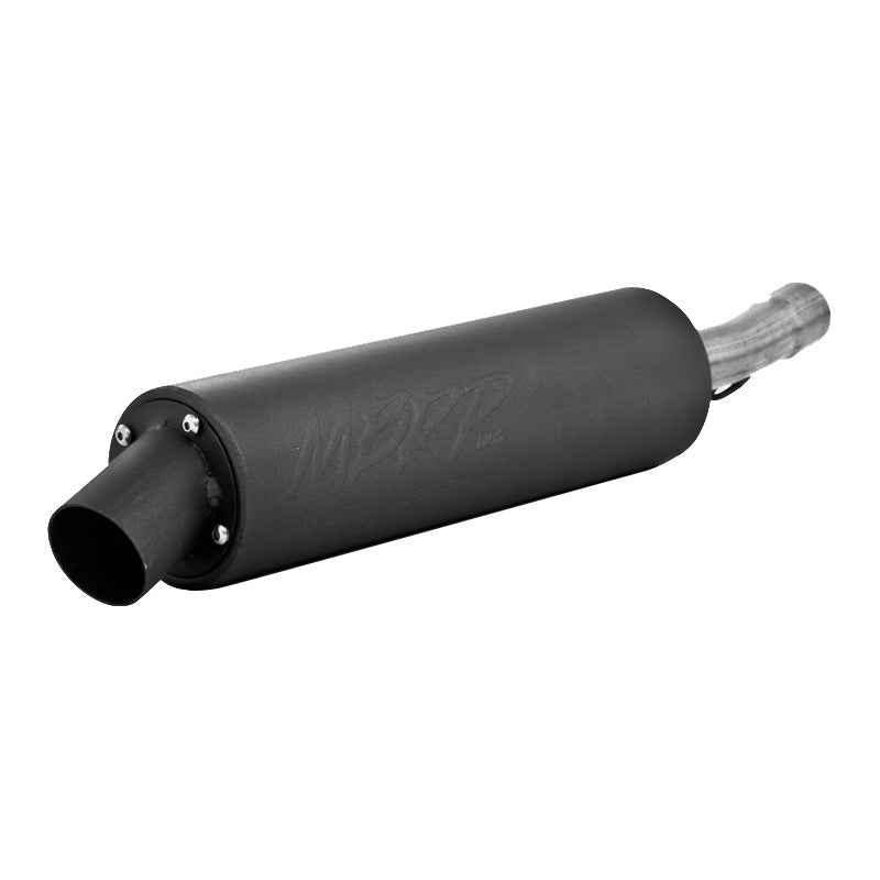 MBRP 89-91 Honda TRX 300 FourTrax Direct Repl. Slip-On Exhaust w/Utility Mffler (Req. Head Pipe Cut) - eliteracefab.com