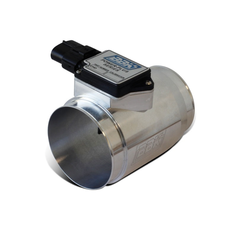 BBK 86-93 Mustang 5.0 Mass Air Meter 76mm 19 lb Inj. Cold Air Calibration CNC Billet Housing 80025