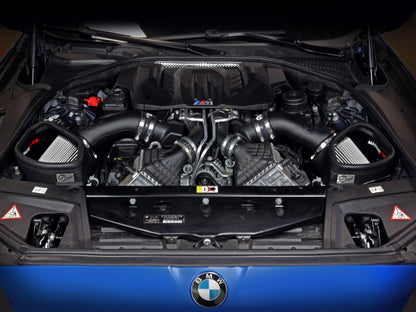 aFe POWER Magnum FORCE Stage-2 Pro DRY S Cold Air Intake System 12-19 BMW M5 (F10) / M6 (F12/13) - eliteracefab.com