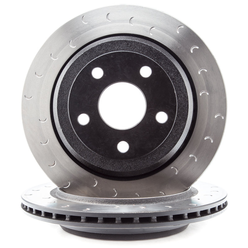 Alcon 2007+ Jeep JK-JL 330x22mm Rotors 4-Piston Red Calipers Rear Brake Kit (Includes Brake Lines) - eliteracefab.com