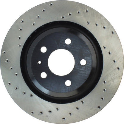 StopTech 07-10 Audi S6 Drilled Right Rear CRYO Rotor Stoptech