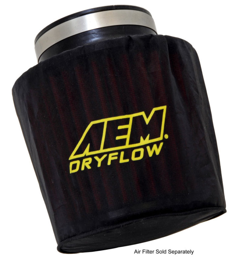 AEM Air Filter Wrap 6 inch Base 5 1/4 inch Top 5 inch Tall - eliteracefab.com