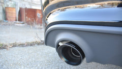 Corsa 15-16 Dodge Charger SRT / Scat Pack / R/T 6.4L Black Sport Cat-Back Exhaust - eliteracefab.com