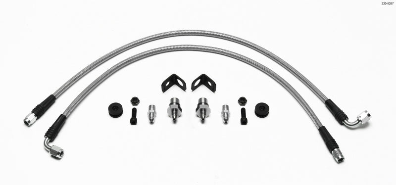 Wilwood Flexline Kit Front Mitsubishi EVO VIII Wilwood