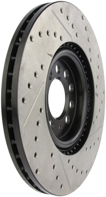 StopTech Slotted & Drilled Sport Brake Rotor - eliteracefab.com