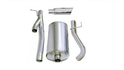 Corsa/dB 02-06 Chevrolet Silverado Crew Cab/Short Bed 2500 6.0L V8 Polished Sport Cat-Back Exhaust CORSA Performance