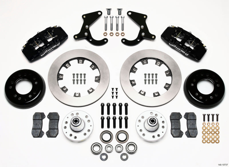 Wilwood Dynapro 6 Front Hub Kit 12.19in 55-57 Chevy Wilwood
