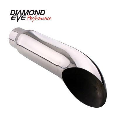 Diamond Eye TIP 4in-5inX16in (18in OVERALL) BOLT-ON TURN-DOWN BTD4515 Diamond Eye Performance