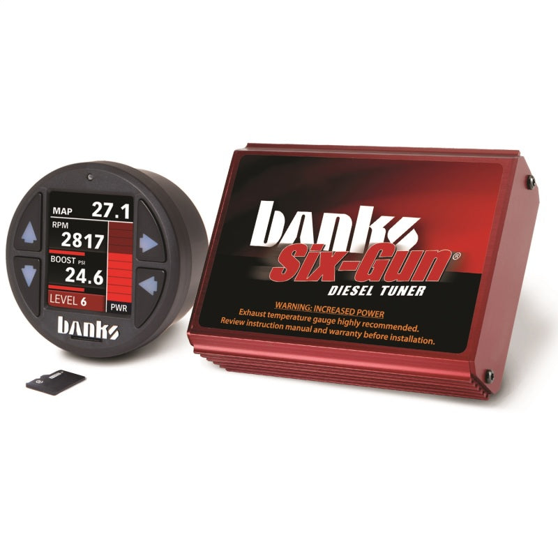 Banks 06-07 Dodge 2500/3500 5.9L Diesel Six-Gun Diesel Tuner w/ iDash-1.8 DataMonster - eliteracefab.com