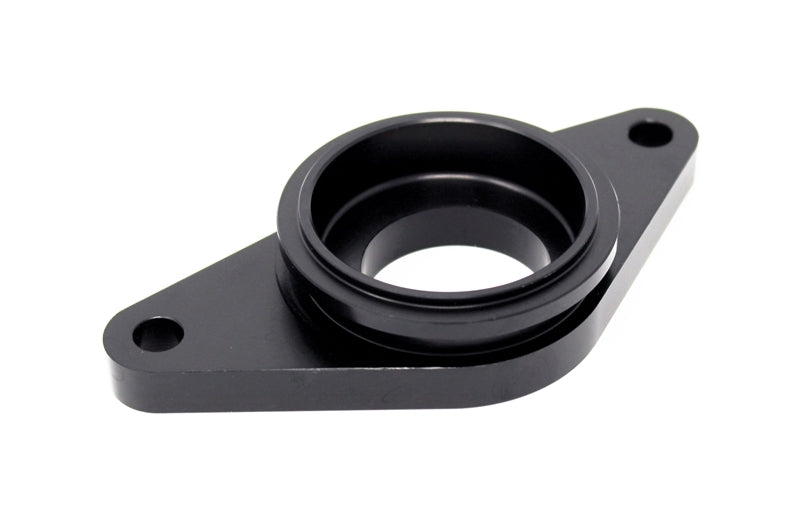 Torque Solution Tial Black Blow Off Valve Adapter: 02-07 Subaru WRX / 04-18 STI - eliteracefab.com