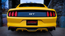 Load image into Gallery viewer, Corsa 2015 Ford Mustang GT Fastback 5.0 3in Xtreme Cat Back Exhaust w/ Dual Black 4.5in Tips - eliteracefab.com