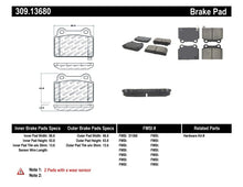 Load image into Gallery viewer, StopTech Performance 08+ Mitsubishi Evolution X Rear Brake Pads - eliteracefab.com