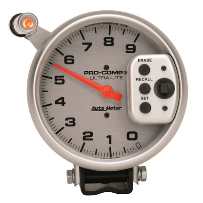 Autometer Ultra-Lite 5 inch 9000 RPM Single Range w/ Shift-Lite and Memory Tachometer 6856