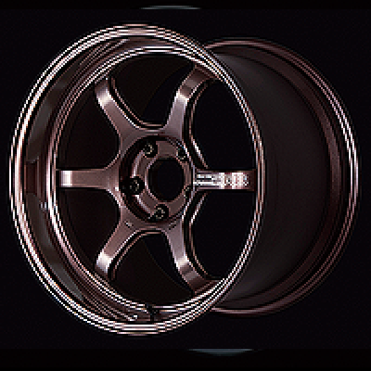 ADVAN Racing R6 18x9.5 +45 5x114.3 Wheel - Copper Bronze - YA68J45ECB