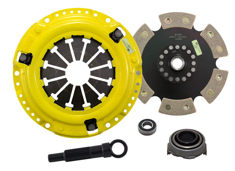 ACT 1992 Honda Civic XT/Race Rigid 6 Pad Clutch Kit - eliteracefab.com