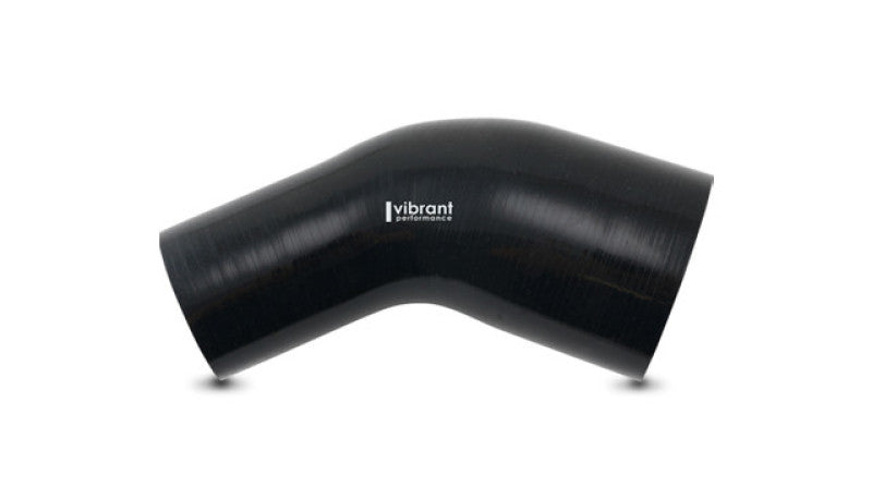 Vibrant Performance 45 Degree Transition Elbow, Hose ID - 2.75in x 2.25in, Silicone Intake/Boost/Cooling Plumbing - Part 19761