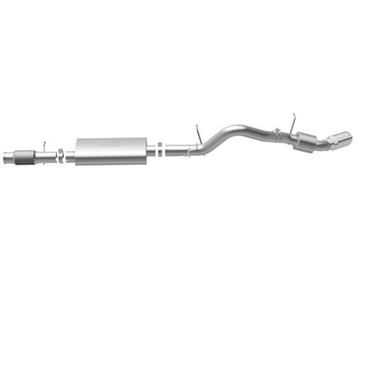 MagnaFlow MF Series SS Cat-Back Exhaust Single Passenger Side Rear Exit 2015 Cadillac Escalade Magnaflow