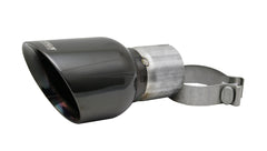 Corsa Single Universal 3.0in Inlet / 4.5in Outlet Black PVD Pro-Series Tip Kit - eliteracefab.com