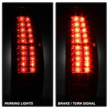 Load image into Gallery viewer, Spyder Chevy Avalanche 07-13 LED Tail Lights Smoke ALT-YD-CAV07-LED-SM - eliteracefab.com