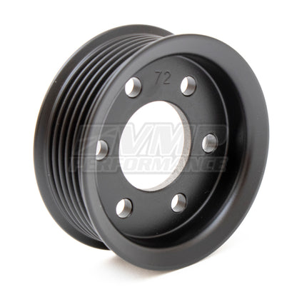 VMP Performance 11-14 Roush 6.2L TVS Supercharger 72mm 6-Rib Pulley - eliteracefab.com